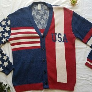 Crazy Americana Letterman Sweater